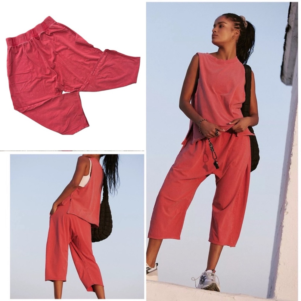 NEW Free People Hot Shot Relaxed Pants
